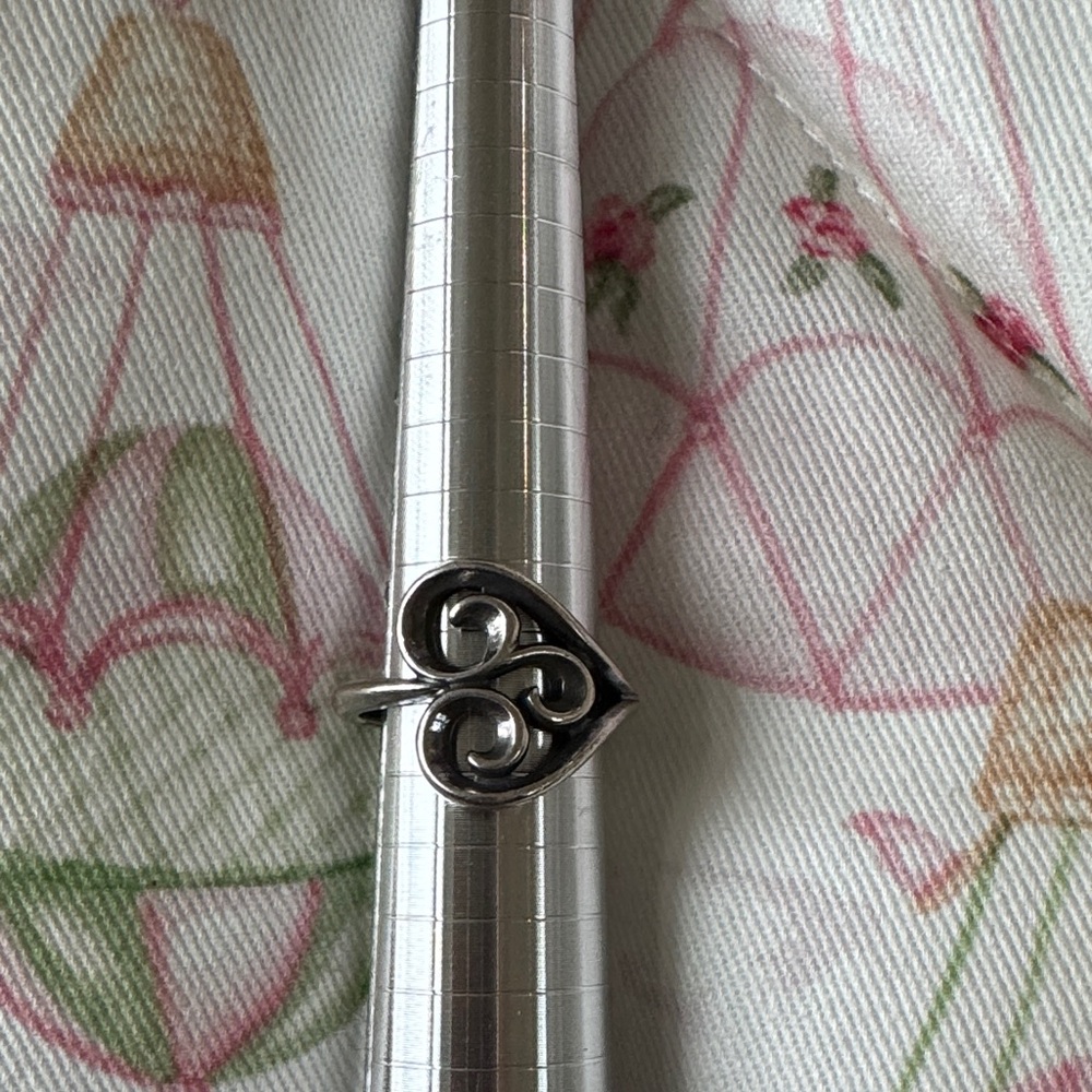 James Avery Silver Swirl Ring
